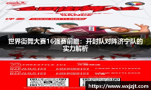 世界街舞大赛16强赛前瞻：开封队对阵济宁队的实力解析